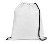Sac à ficelle personnalisé tendance couleur blanc