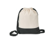 Superbe sac en toile à personnaliser couleur noir