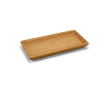 Plateau en bambou pour aliments 25cm couleur ivoire