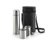 Thermos personnalisable avec tasse couleur argenté