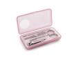 Élégante trousse de manucure publicitaire couleur rose