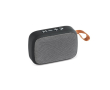 Enceinte Bluetooth minimaliste avec sangle couleur gris