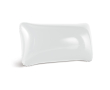Oreiller gonflable pas cher avec logo couleur blanc