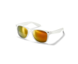 Lunettes de soleil avec verre miroir en couleur couleur orange