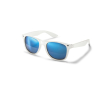 Lunettes de soleil avec verre miroir en couleur couleur bleu ciel