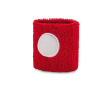 Bracelet élastique avec logo imprimé couleur rouge