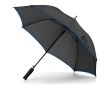 Élégant parapluie avec revers en couleurs couleur bleu roi