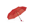 Parapluie publicitaire avec manche combiné couleur rouge