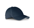 Casquette publicitaire avec une boucle en métal couleur bleu