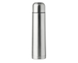 Bouteille thermos personnalisée de capacité 1L couleur argenté mat