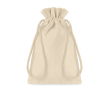 Petit sac coton personnalisé pour emballage couleur beige