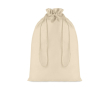 Grand sac coton personnalisé pour cadeau couleur beige