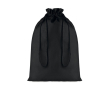 Sachet tissu personnalisée pour emballage couleur noir