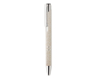 Stylo personnalisé en paille de blé couleur beige