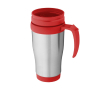 Mug de voyage isotherme personnalisable couleur rouge