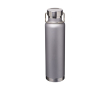 Gourde isotherme en métal personnalisable couleur gris