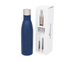 Gourde isotherme personnalisée tachetée couleur bleu