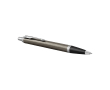 Stylo bicolore avec des finitions métalliques couleur marron