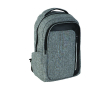 Sac à dos publicitaire avec protection RFID couleur gris