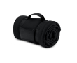 Couverture publicitaire polaire couleur noir