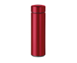 Thermos publicitaire avec infuseur de thé couleur rouge