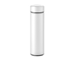 Thermos publicitaire avec infuseur de thé couleur blanc