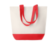 Grand sac pour aliment réutilisable sans BPA couleur rouge