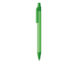Stylo publicitaire écologique en papier et maïs couleur lime