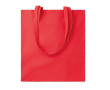 Sac en toile personnalisé pas cher et coloré couleur rouge