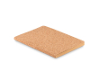 Carnet de note personnalisé en liège couleur beige