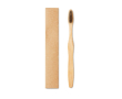 Brosse à dent en bambou et nylon couleur noir