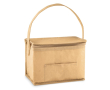 Sac isotherme personnalisé pour 6 canettes. couleur beige