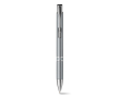 Stylo publicitaire avec des finitions métalliques couleur gris