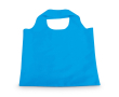 Sac shopping pliable personnalisable coloré couleur bleu ciel