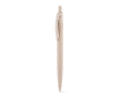 Stylo personnalisé écologique en paille de blé couleur bois