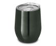 Verre en acier inoxydable avec couvercle 400 ml couleur titan