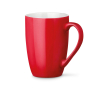 Tasse personnalisée moderne de 370 ml couleur rouge