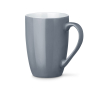 Tasse personnalisée moderne de 370 ml couleur gris
