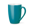 Tasse personnalisée moderne de 370 ml couleur turquoise