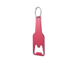 Porte-clés décapsuleur en forme de bouteille couleur rouge