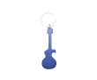 Porte-clés décapsuleur en forme de guitare couleur bleu