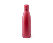Bouteille en acier inox personnalisée couleur rouge