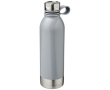 Grande bouteille en acier publicitaire couleur gris