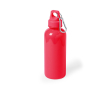 Gourde en plastique au couleurs vives couleur rouge