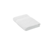 Serviette avec logo en coton organique couleur blanc