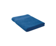 Grande serviette personnalisable en coton couleur bleu roi