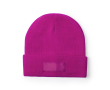 Bonnet personnalisable sur l'étiquette couleur fuchsia