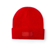 Bonnet personnalisable sur l'étiquette couleur rouge