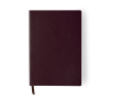 Carnet imprimé avec une couverture souple couleur bordeaux