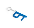Porte-clés anti-contact personnalisable couleur bleu roi
